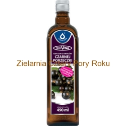 Sok z owoców czarnej porzeczki 100% bez konserwantów pasteryzowany ribesVital, 490ml Oleofarm